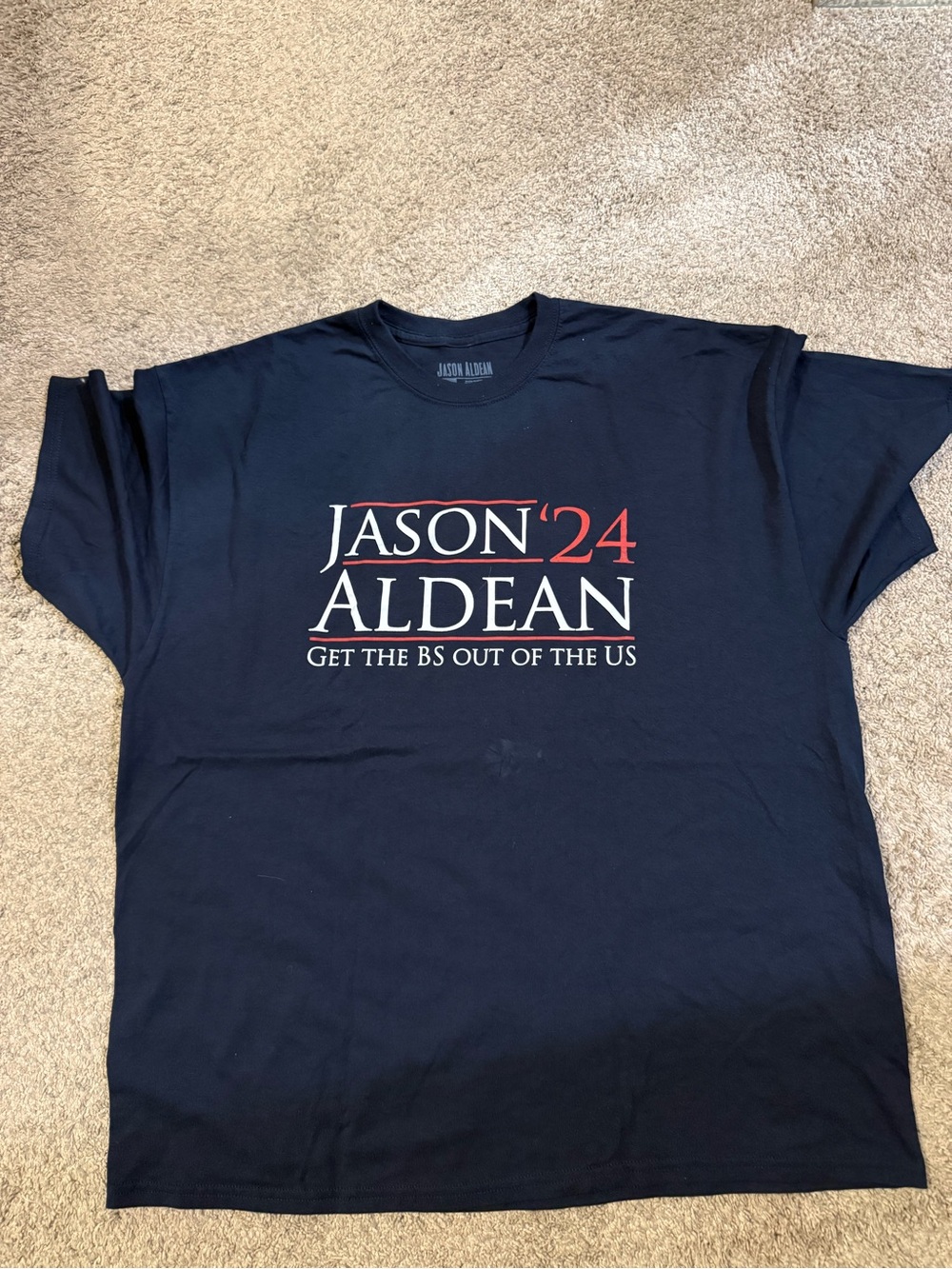 Jason Aldean concert tshirt